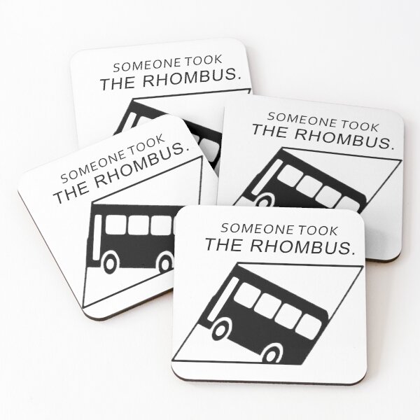 Item preview, Someone Took The Rhombus designed and sold by GeekStreet.