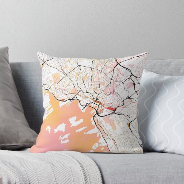 Item preview, Oslo Norway Street Map Color designed and sold by IvonDesign.