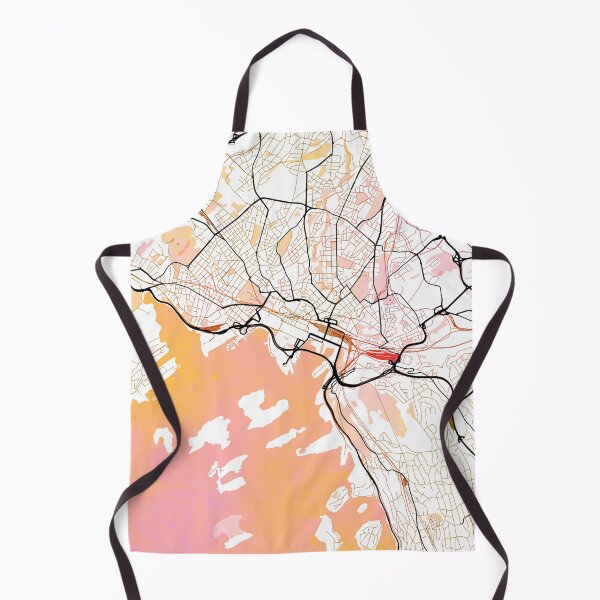 Item preview, Oslo Norway Street Map Color designed and sold by IvonDesign.