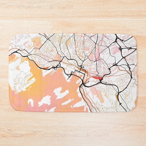 Item preview, Oslo Norway Street Map Color designed and sold by IvonDesign.