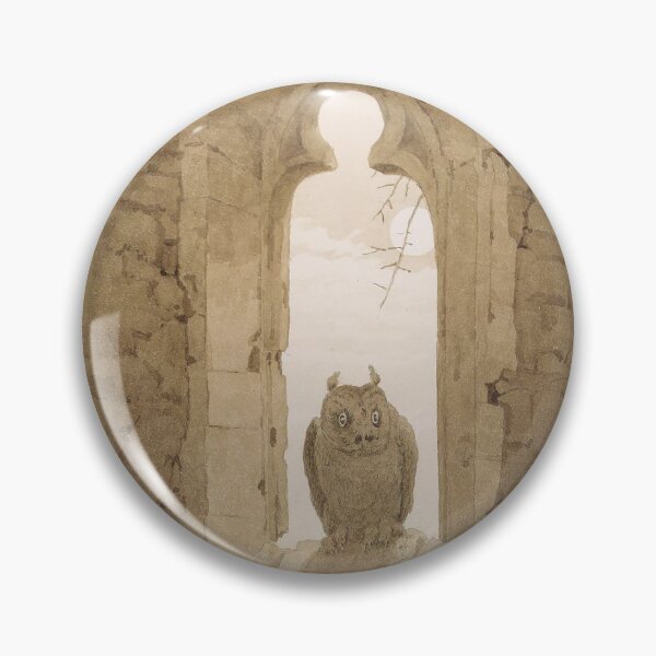 Item preview, The owl in the Gothic window - Caspar David Friedrich designed and sold by TemporaryArt.