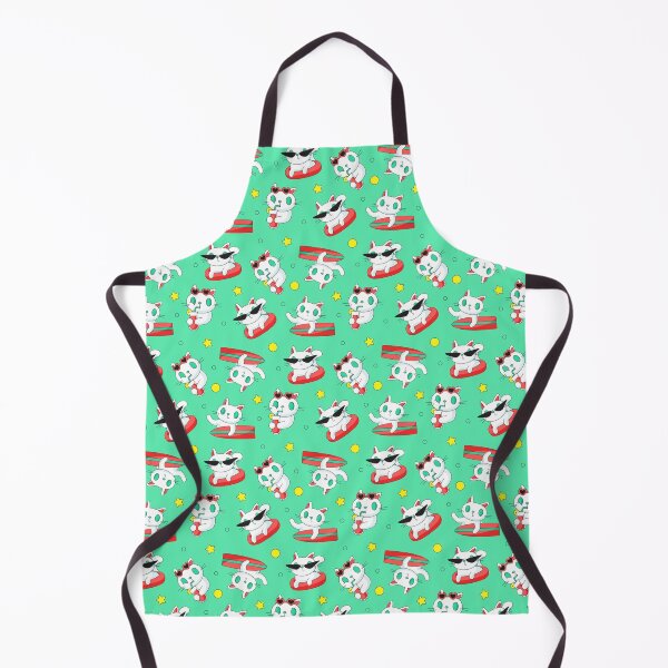Item preview, Cat Surfing Summer Beach pattern (Gift) designed and sold by Patterntastic.