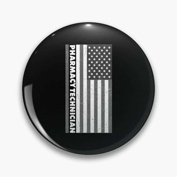 Item preview, Pharmacy Technician US Flag Certified Pharma Tech Novelty Gift  designed and sold by Akmloza.