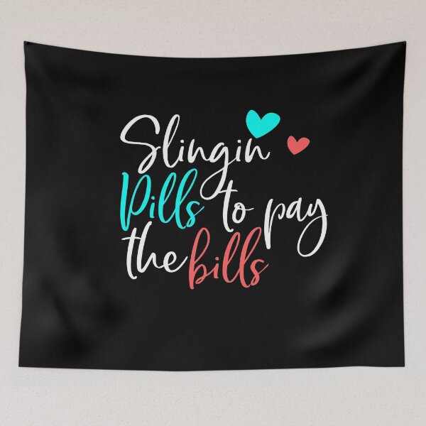 Item preview, Slingin' Pills Funny Pharmacy Tech Certified Pharma Novelty Gift  designed and sold by Akmloza.