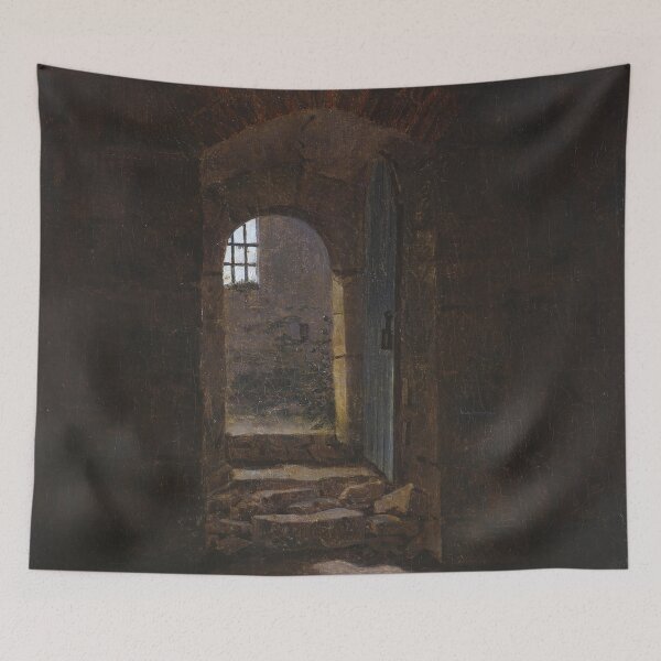 Item preview, Gate entrance in Meissen - Caspar David Friedrich designed and sold by TemporaryArt.