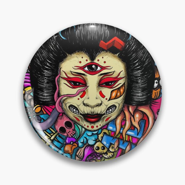 Item preview, Geisha Doodle designed and sold by fakeface.