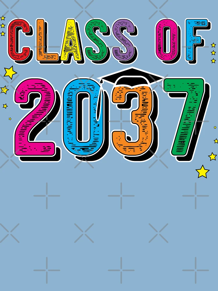 Graduation, Class of 2037, Grow with Me Graphic by pakkarada · Creative  Fabrica