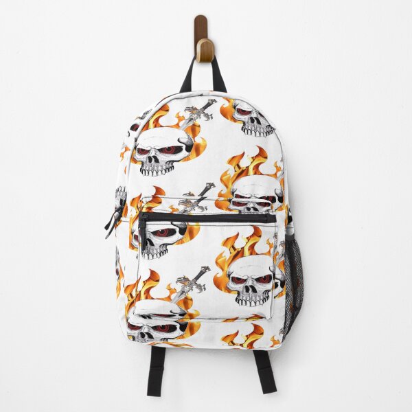 Item preview, Flaming skull designed and sold by BellsPainting.