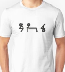 Squat Bench Deadlift (inverted) Unisex T-Shirt
