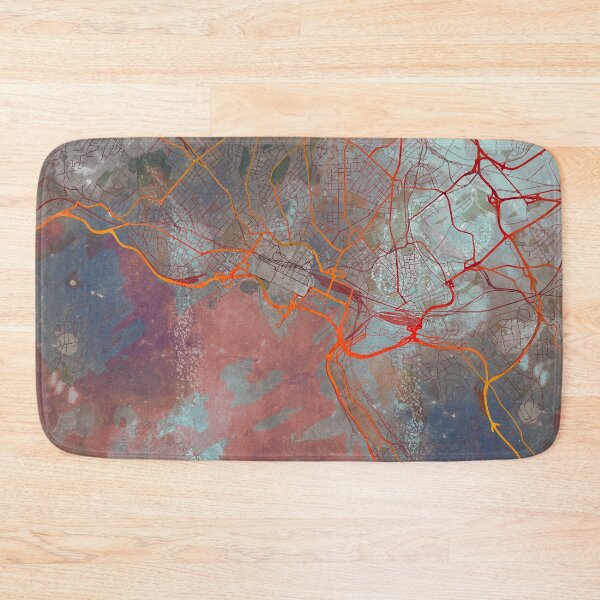 Item preview, Oslo Norway Street Map Urban designed and sold by IvonDesign.