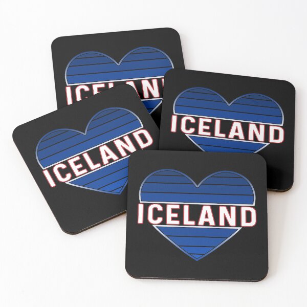 Item preview, I Love Iceland, Icelander Heart designed and sold by Celticana.