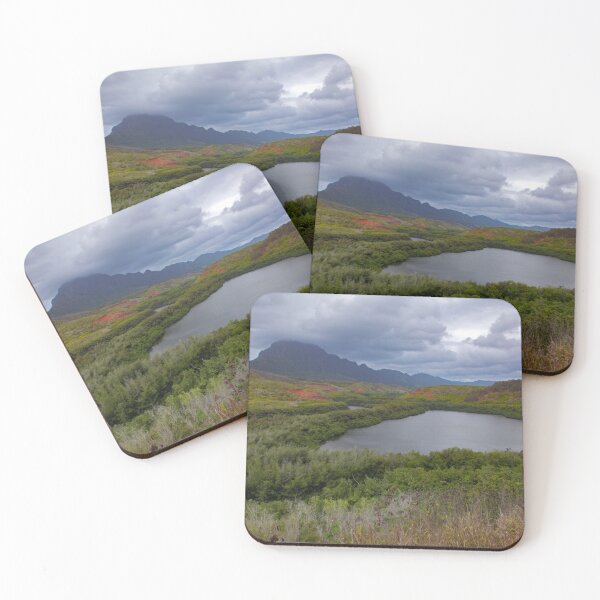 Item preview, Scenic view of Alekoko (Menehune) Fishpond near Lihue in Hawaii.  designed and sold by krisgreenwood.