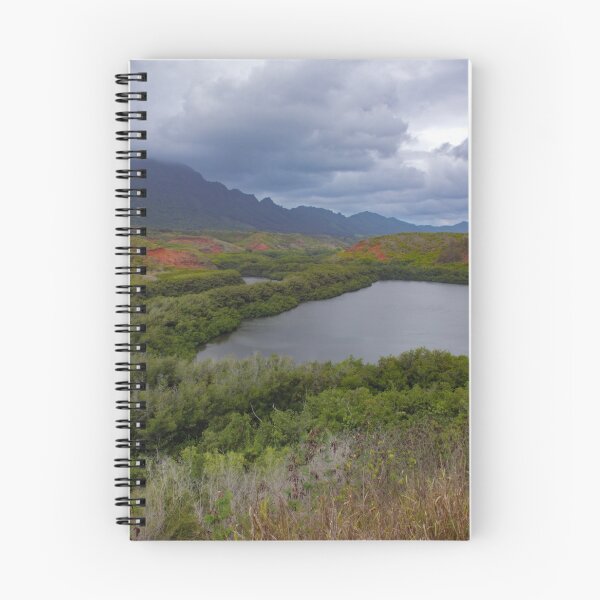 Item preview, Scenic view of Alekoko (Menehune) Fishpond near Lihue in Hawaii.  designed and sold by krisgreenwood.