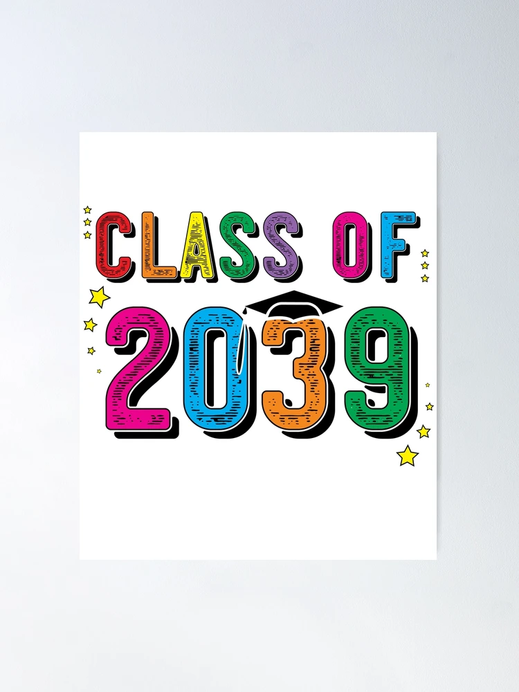 Class Of 2039 Graduation Senior