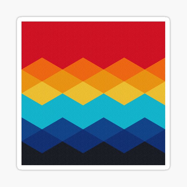 red colors Sticker