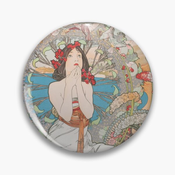 Item preview, HD. Monaco Monte Carlo, by Alphonse Mucha (1897) (Original colors) designed and sold by MINDTHECHERRY.