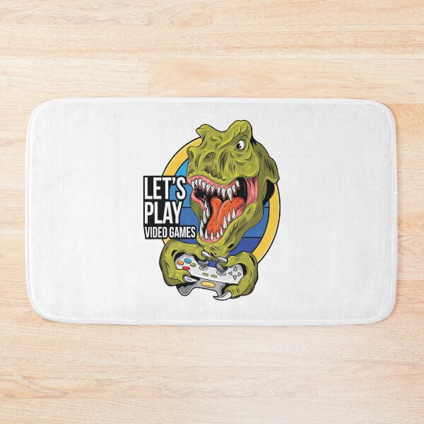 Item preview, Let's Play Video Games Tyrannosaurus designed and sold by WordsGamersUse.