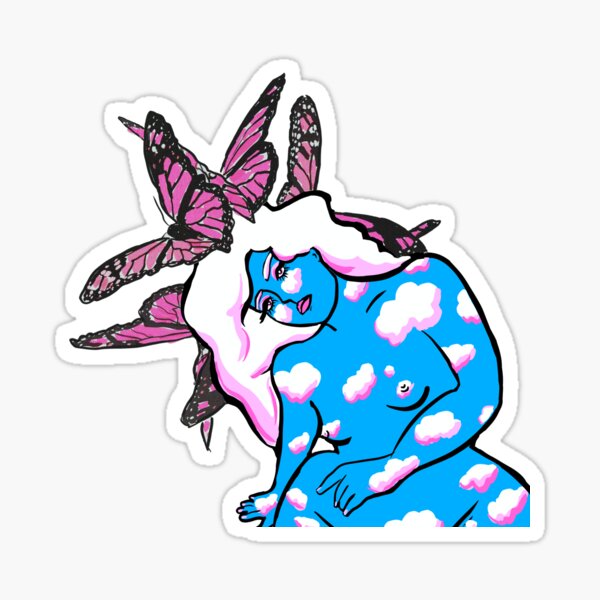 Girl Halo Stickers Redbubble - angelic halo roblox