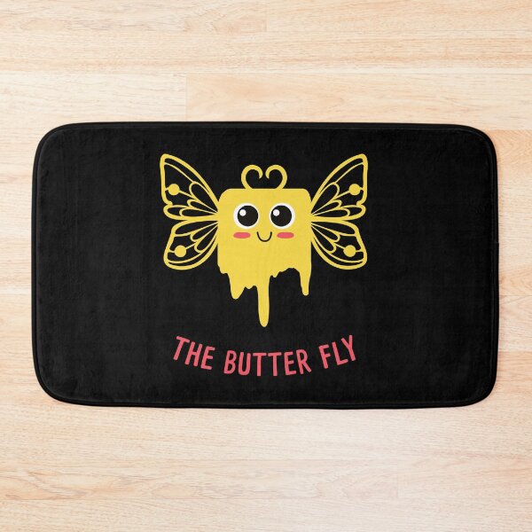 Item preview, funny word games and cute butterfly with butter designed and sold by Catcrea.