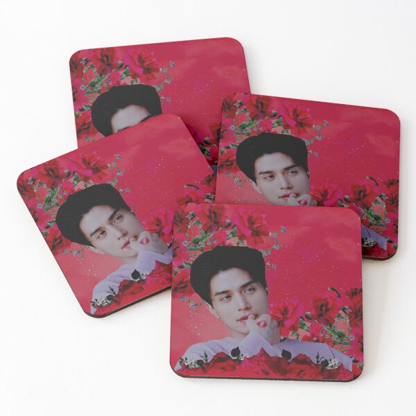 Item preview, Lee Dong Wook + Red Flowers designed and sold by kpopkdramamerch.
