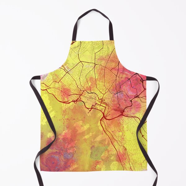 Item preview, Oslo Norway Street Map Magma Eruption designed and sold by IvonDesign.