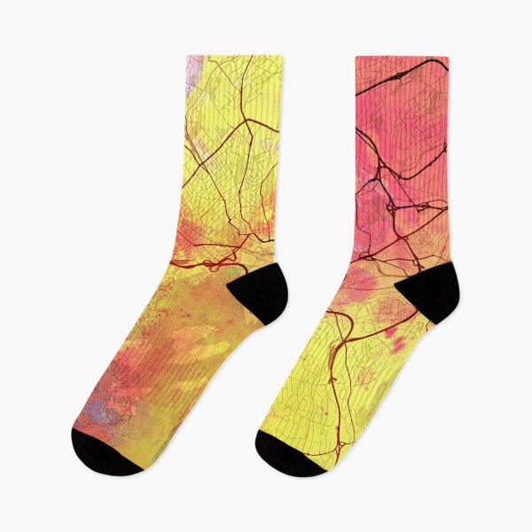 Item preview, Oslo Norway Street Map Magma Eruption designed and sold by IvonDesign.