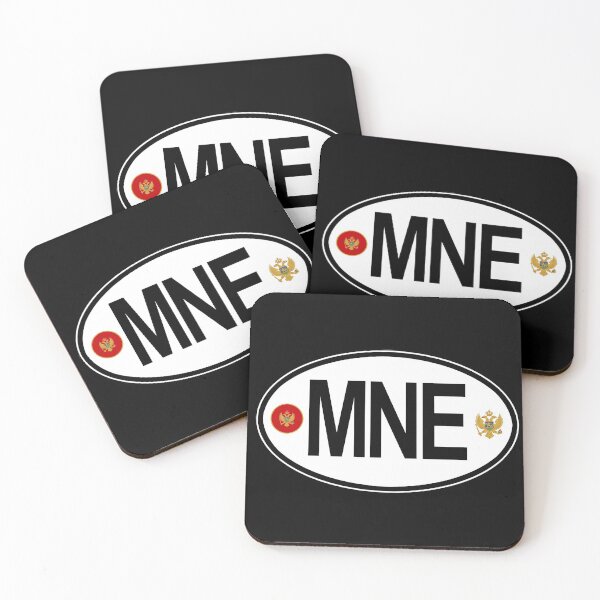 Item preview, Montenegro Oval Country Code Decal designed and sold by rogue-design.