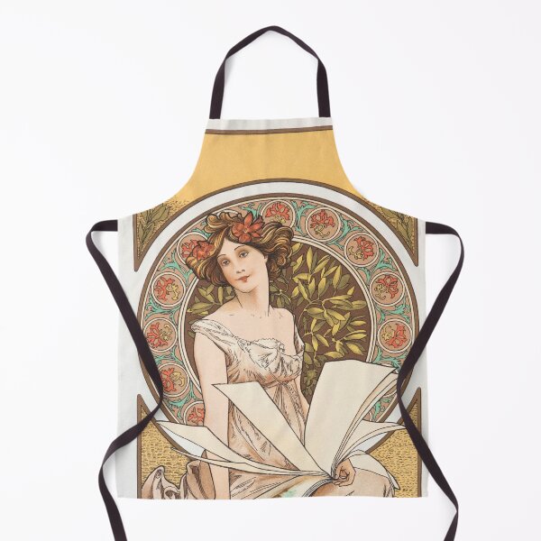 Item preview, HD. Champenois Calendar, Alphonse Mucha HIGH DEFINITION (original colors) designed and sold by MINDTHECHERRY.