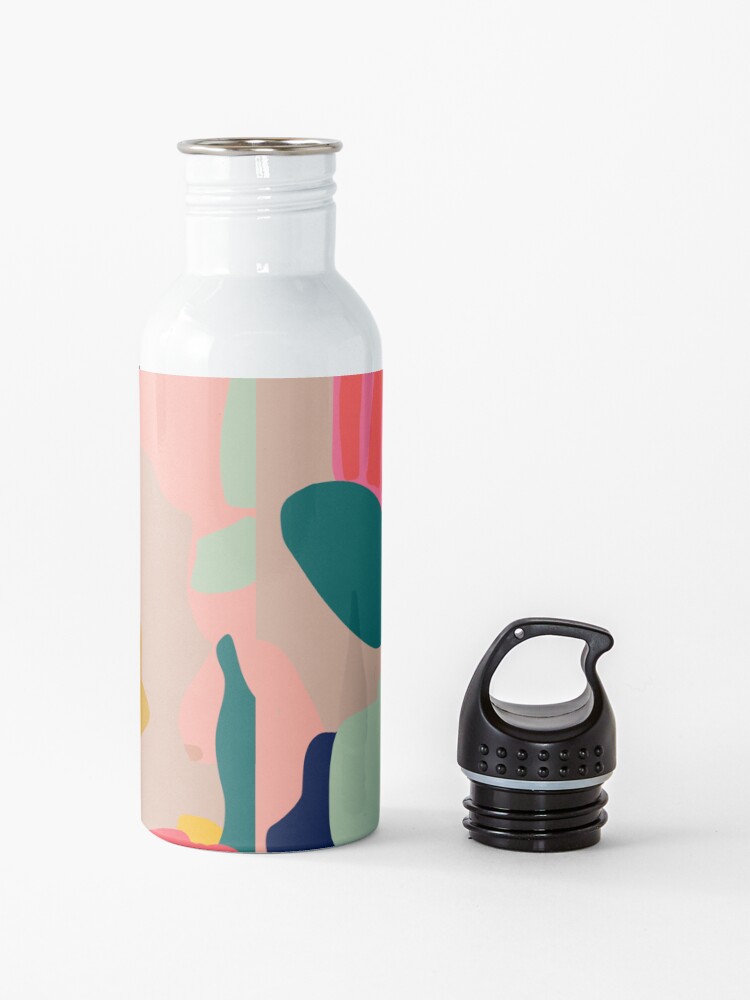 Alternate view of Sprinkles // Bright Abstract Pattern Water Bottle