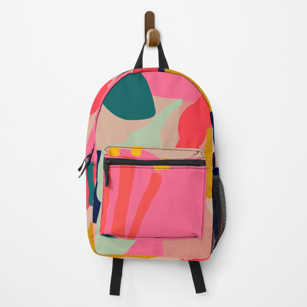 Sprinkles // Bright Abstract Pattern Backpack