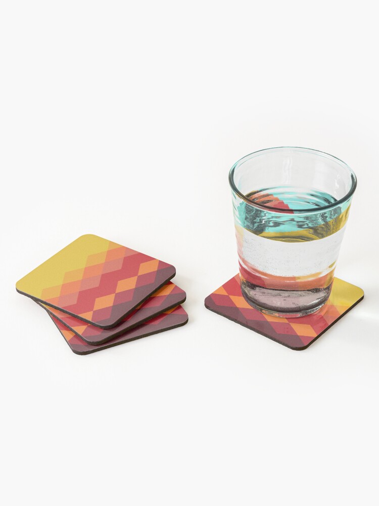 Tree Coasters Lot De 8 Dessous De Verre Coton Avec Support - Absorbants Et Décoratifs - Pour Maison Et Cadeaux Sous-tasses Absorbantes