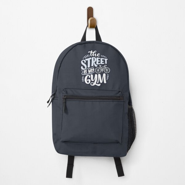 Item preview, The Street Is My Gym - Bike - Bicycle Cyclist Gift designed and sold by Mindy Bubble.