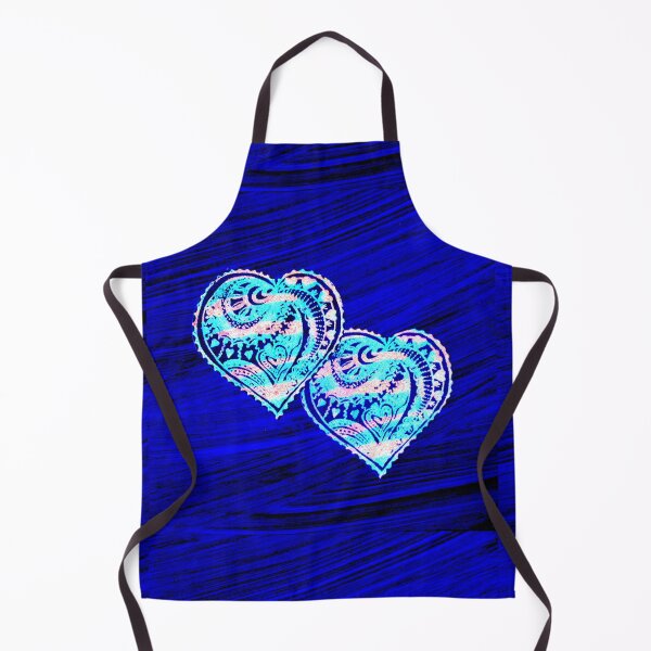 Item preview, Two Hearts on Blue designed and sold by Heatherian.