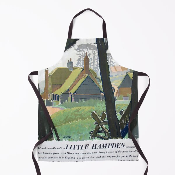 Item preview, Railway Poster Little Hampden designed and sold by stickart-marek.