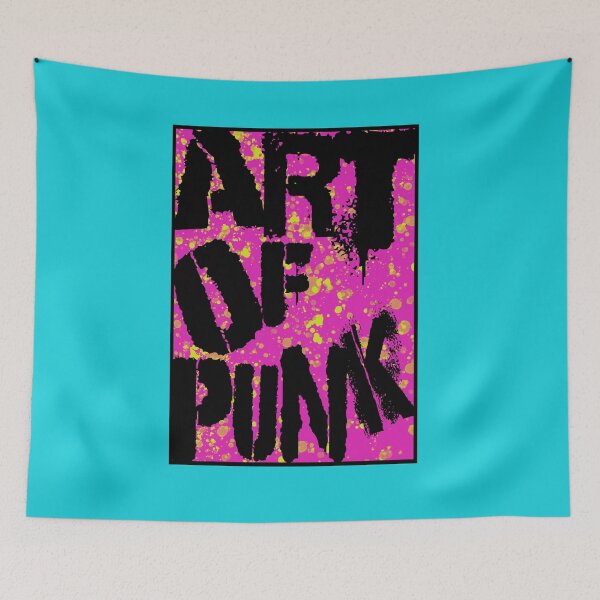 Item preview, Art of Punk - Vibrant Grunge Punk Artistic Typographical Design designed and sold by LJWDesigns.