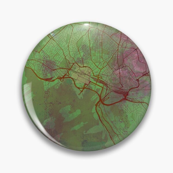 Item preview, Oslo Norway Street Map Green Planet designed and sold by IvonDesign.