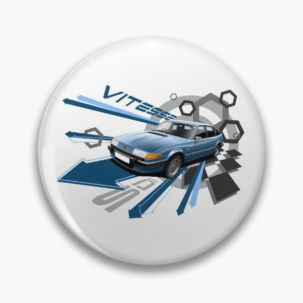 Item preview, Rover SD1 Vitesse T-shirt 'Explosion' designed and sold by RJWautographics.
