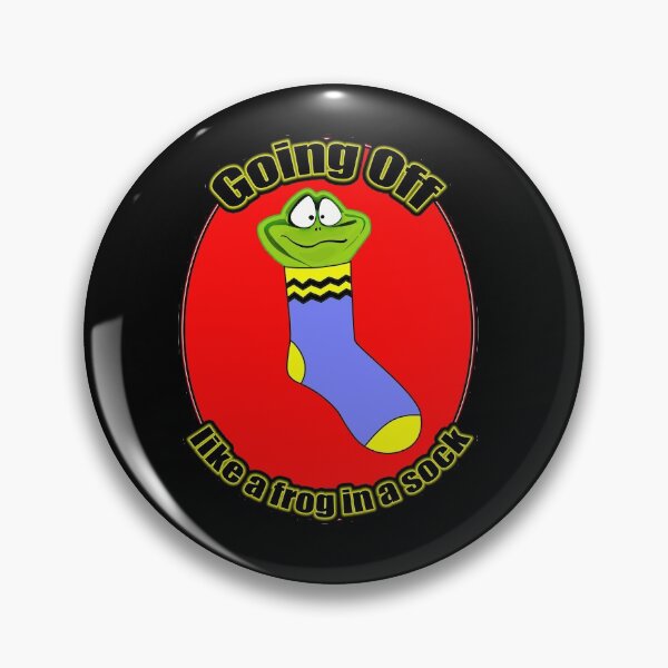 Item preview, GOING OFF LIKE A FROG IN A SOCK - AUSTRALIAN SAYING  DESIGN  designed and sold by Iskybibblle.