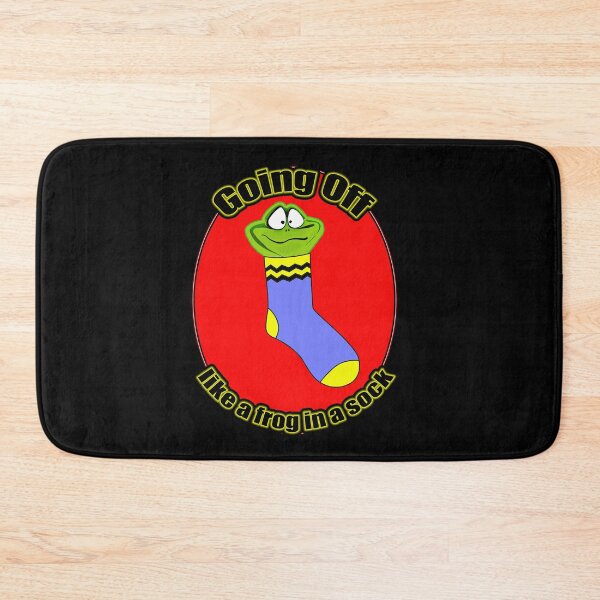 Item preview, GOING OFF LIKE A FROG IN A SOCK - AUSTRALIAN SAYING  DESIGN  designed and sold by Iskybibblle.