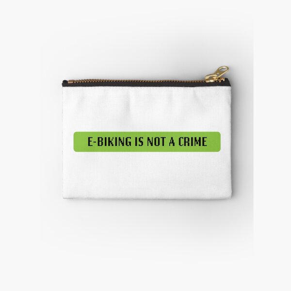 Item preview, eBiking is not a crime designed and sold by BikeJunkieStore.
