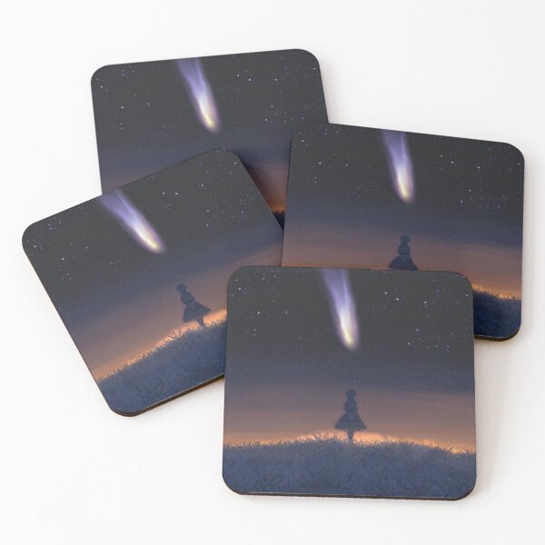 Item preview, The encounter of Neowise comet and Alice designed and sold by mofdeer10.