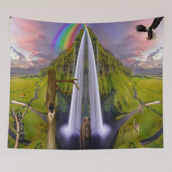 Item preview, scenic wildlife designed and sold by BellsPainting.