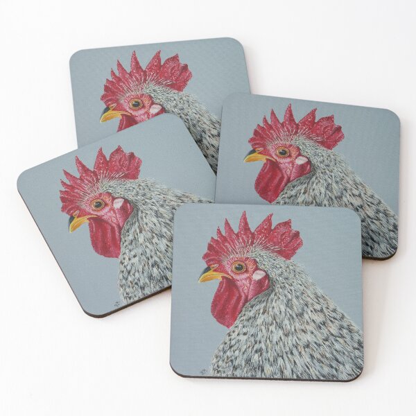 Item preview, Cockerel Portrait designed and sold by Julie Matthews.
