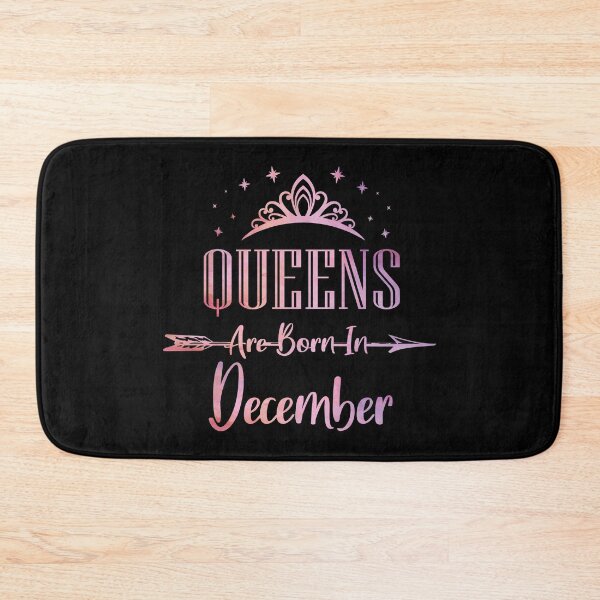 Item preview, Women Queens Are Born In December Cute Girls Birthday Party graphic designed and sold by Grabitees.