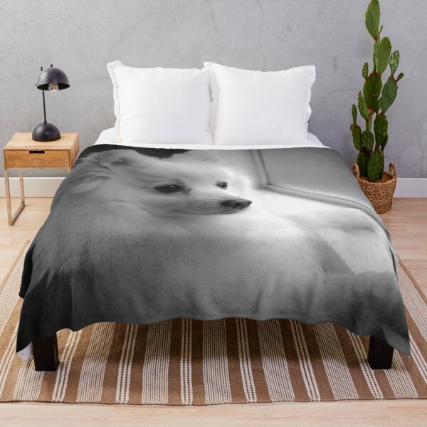 Item preview, Japanese Spitz On Watch designed and sold by KarenWoodArt.