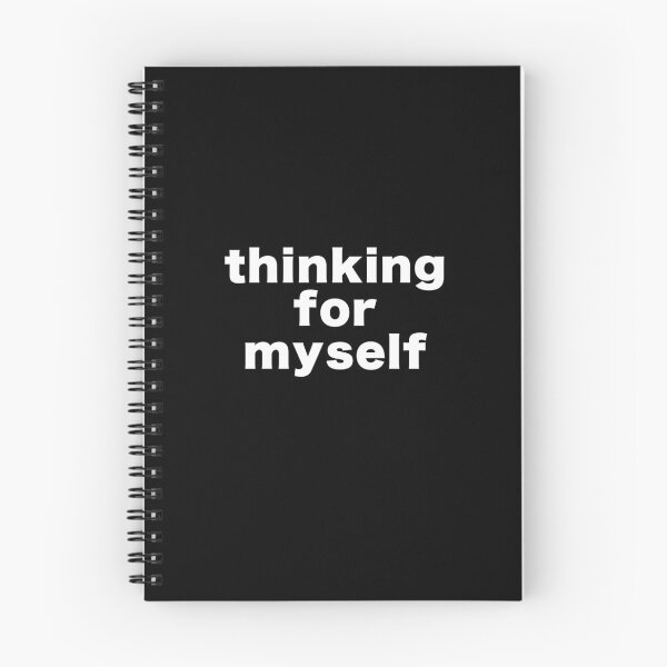 Item preview, thinking for myself designed and sold by reasonslogan.