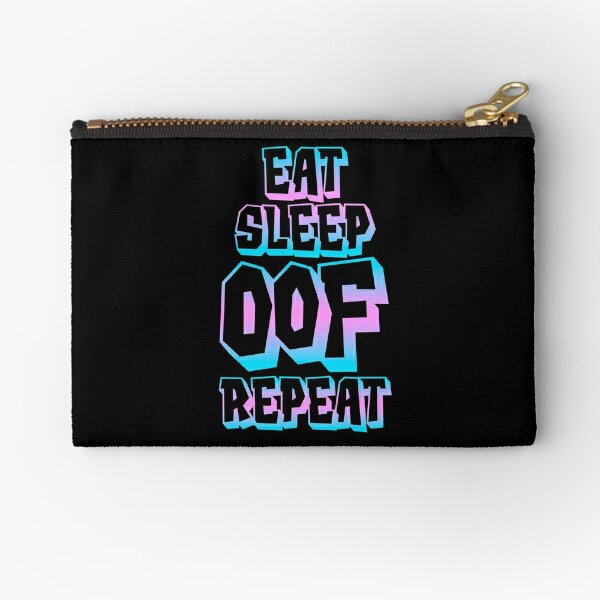 Oof Roblox Death Sound Meme Zipper Pouch By Cooki E Redbubble - oof roblox death sound meme zipper pouch by cooki e redbubble