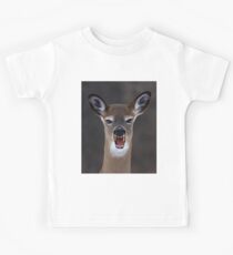 Beware of Deercula! White-tailed deer Kids Tee
