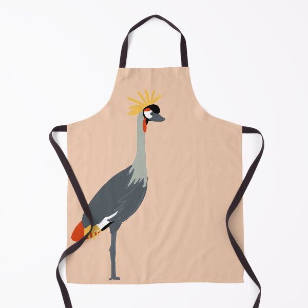Item preview, Grey Crowned Crane designed and sold by bellamousse design co.