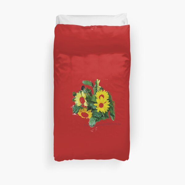 Sunny Sunflowers Duvet Cover